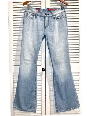 Vintage Sun bleached Wash Quality Denim X2 Eva Boot Jeans Size Women’s 8